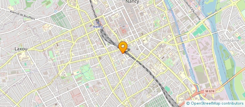 localisation de l'entreprise MONSIEUR ANTOINE MOTHEAU  NANCY