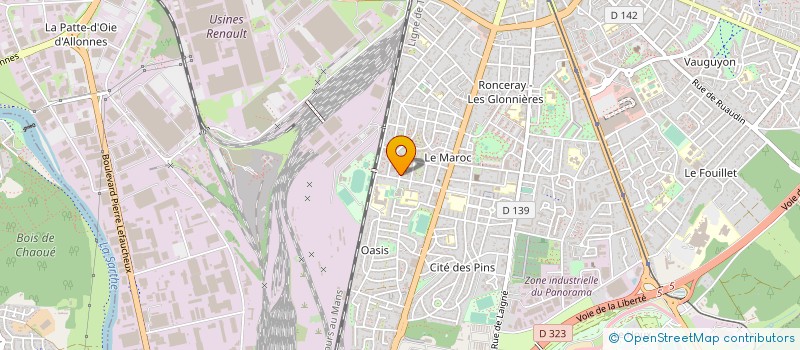 localisation de l'entreprise MONSIEUR ANTOINE MOUCHE à LE MANS