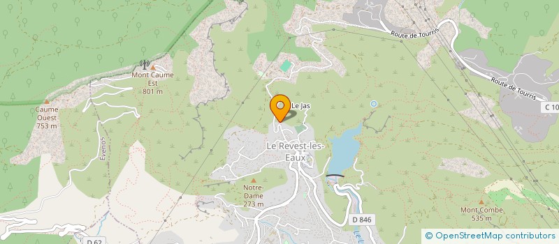 localisation de l'entreprise MONSIEUR ANTOINE MOUCHEGHIAN  LE REVEST-LES-EAUX