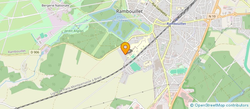 localisation de l'entreprise MONSIEUR ANTOINE MOUELLE à RAMBOUILLET