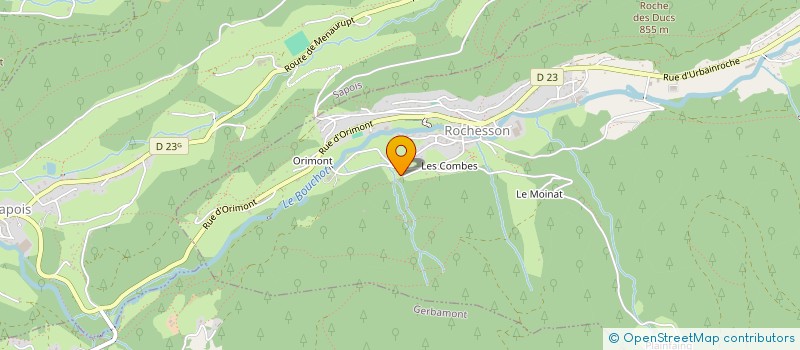 localisation de l'entreprise MONSIEUR ANTOINE MOUGEL  ROCHESSON