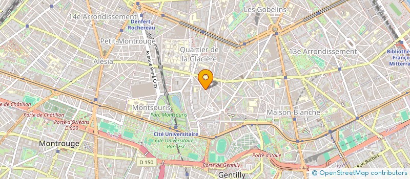 localisation de l'entreprise MONSIEUR ANTOINE MOUGENOT  PARIS