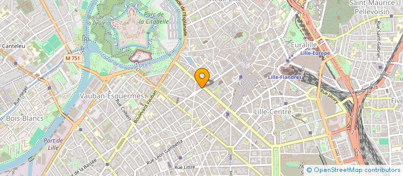 localisation de l'entreprise MONSIEUR ANTOINE MOUTON  LILLE