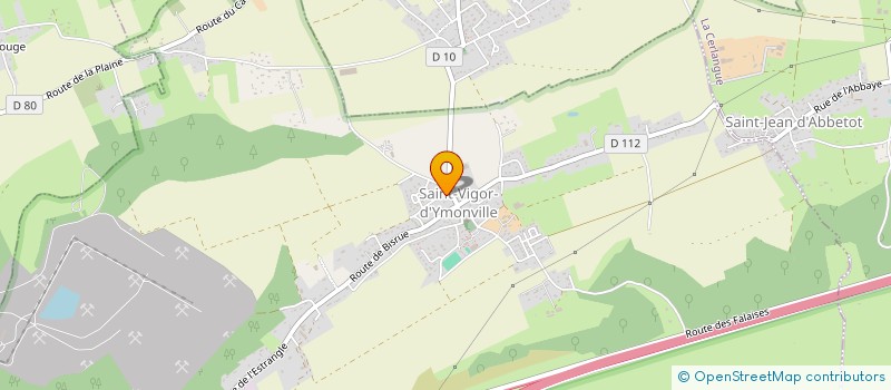 localisation de l'entreprise MONSIEUR ANTOINE MOUTONNET  SAINT-VIGOR-D'YMONVILLE