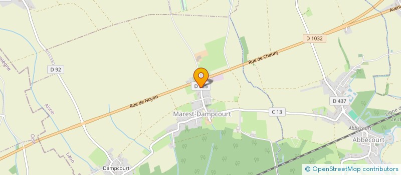 localisation de l'entreprise MONSIEUR ANTOINE MOYON  AUDIGNICOURT