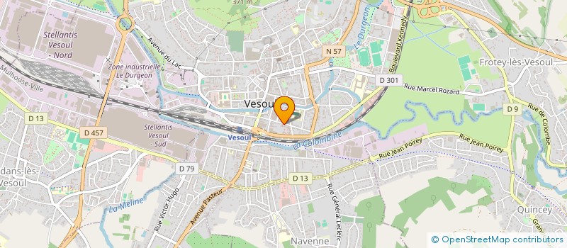 localisation de l'entreprise MONSIEUR ANTOINE MUNIER  VESOUL