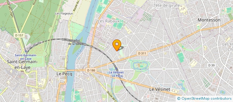 localisation de l'entreprise MONSIEUR ANTOINE MURENA à LE VESINET