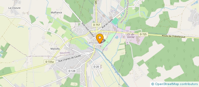 localisation de l'entreprise MONSIEUR ANTOINE MURTAS  LENCLOITRE