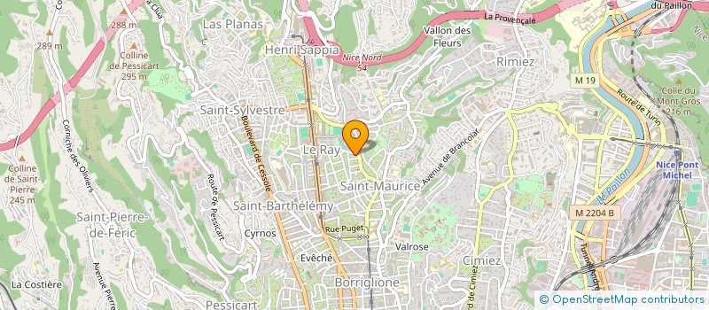localisation de l'entreprise MONSIEUR ANTOINE MUSARELLA à NICE