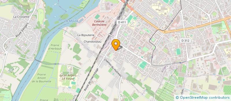 localisation de l'entreprise MONSIEUR ANTOINE MUSCAT  ANGERS