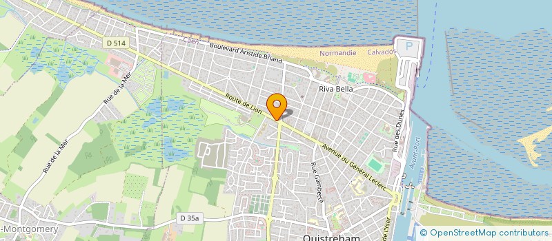 localisation de l'entreprise MONSIEUR ANTOINE MUSSO  OUISTREHAM
