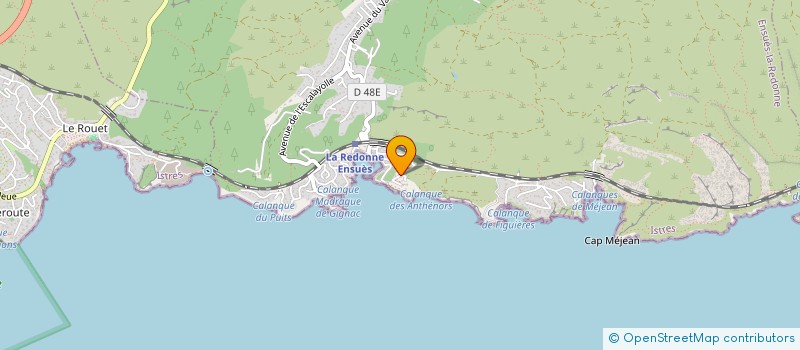 localisation de l'entreprise MONSIEUR ANTOINE NACCIO  ENSUES-LA-REDONNE