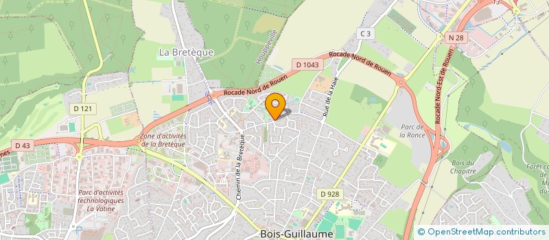 localisation de l'entreprise MONSIEUR ANTOINE NADALIN à BOIS-GUILLAUME