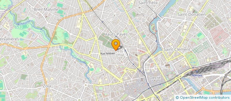 localisation de l'entreprise MONSIEUR ANTOINE NEBOUT à NANTES