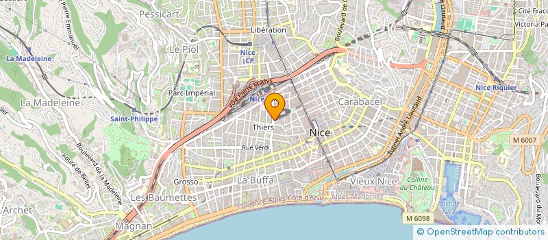 localisation de l'entreprise MONSIEUR ANTOINE NETO à NICE