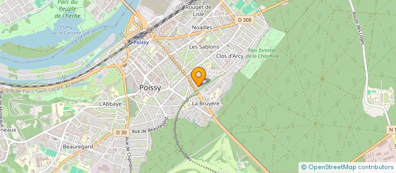 localisation de l'entreprise MONSIEUR ANTOINE NORBERT à POISSY
