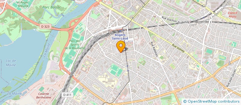 localisation de l'entreprise MONSIEUR ANTOINE NORMAND à ANGERS