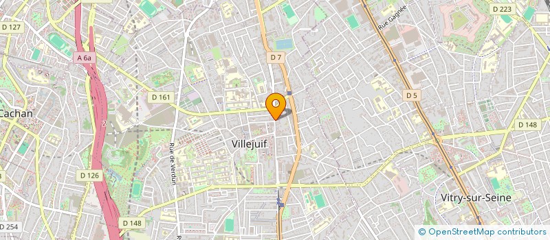 localisation de l'entreprise MONSIEUR ANTOINE NUNES à VILLEJUIF