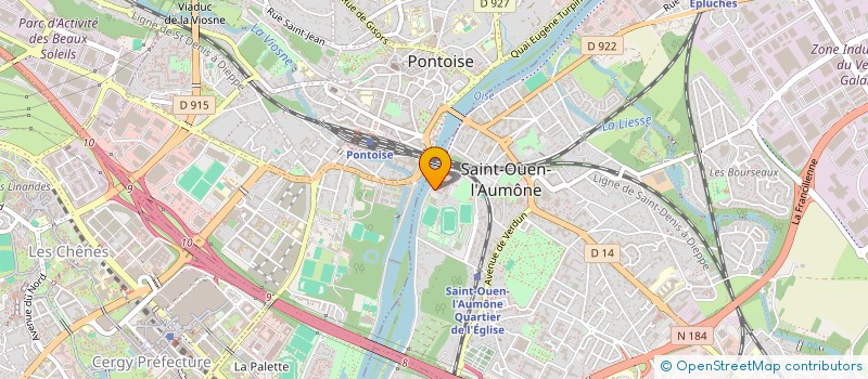 localisation de l'entreprise MONSIEUR ANTOINE OBERDORF à SAINT-OUEN-L'AUMONE
