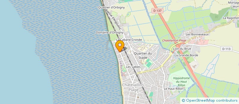localisation de l'entreprise MONSIEUR ANTOINE ODIN à CHATELAILLON-PLAGE