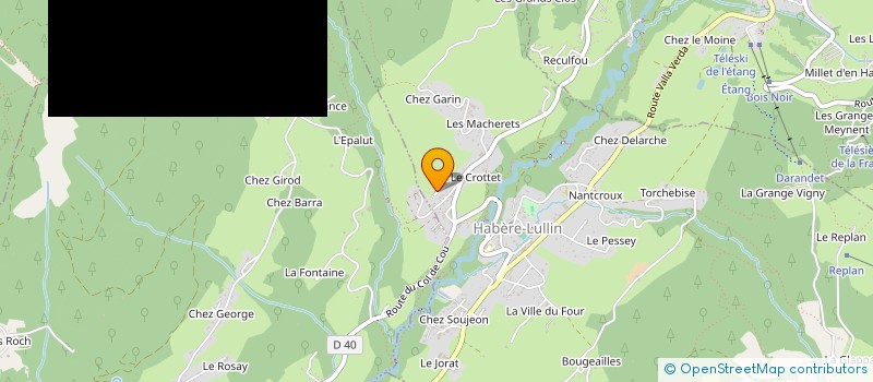 localisation de l'entreprise MONSIEUR ANTOINE OGEL  HABERE-LULLIN