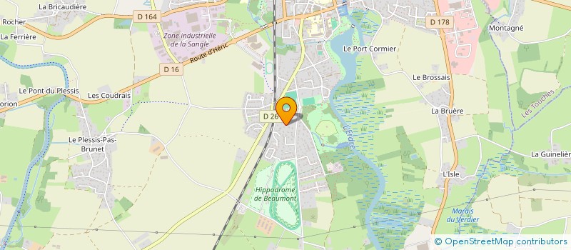 localisation de l'entreprise MONSIEUR ANTOINE OHEIX  NORT-SUR-ERDRE