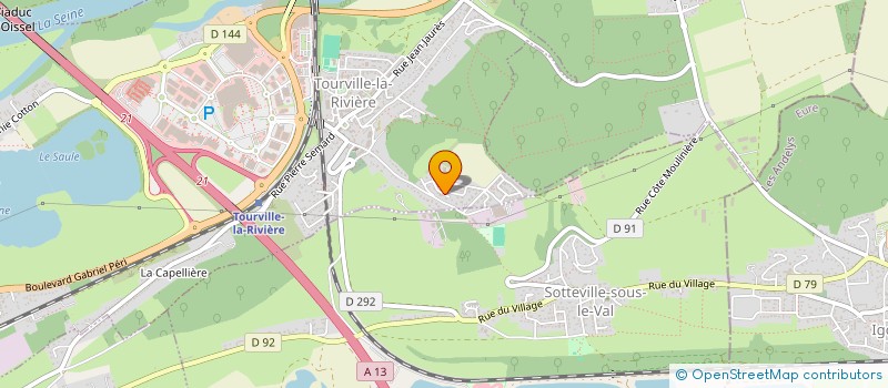 localisation de l'entreprise MONSIEUR ANTOINE OLIVIER  TOURVILLE-LA-RIVIERE