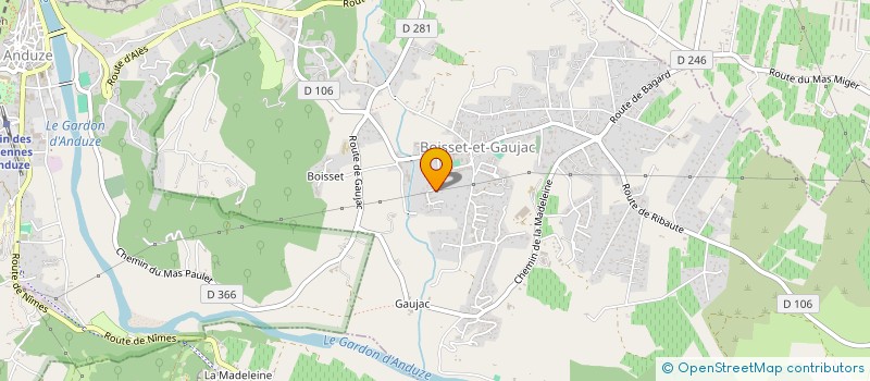 localisation de l'entreprise MONSIEUR ANTOINE OLLIAS à BOISSET-ET-GAUJAC