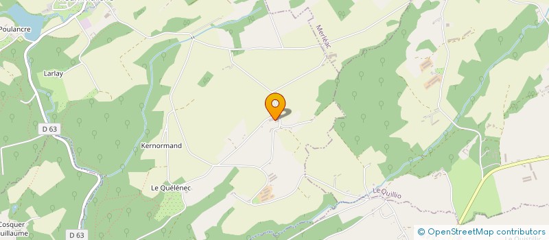 localisation de l'entreprise MONSIEUR ANTOINE OLLIVEAUX  SAINT-GILLES-VIEUX-MARCHE