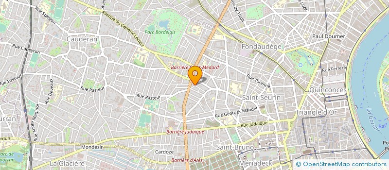 localisation de l'entreprise MONSIEUR ANTOINE OLLIVIER à BORDEAUX