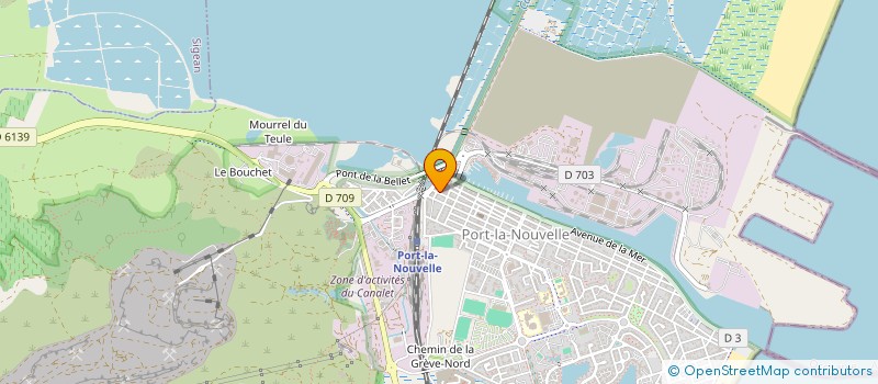 localisation de l'entreprise MONSIEUR ANTOINE ORTEGA  PORT-LA-NOUVELLE