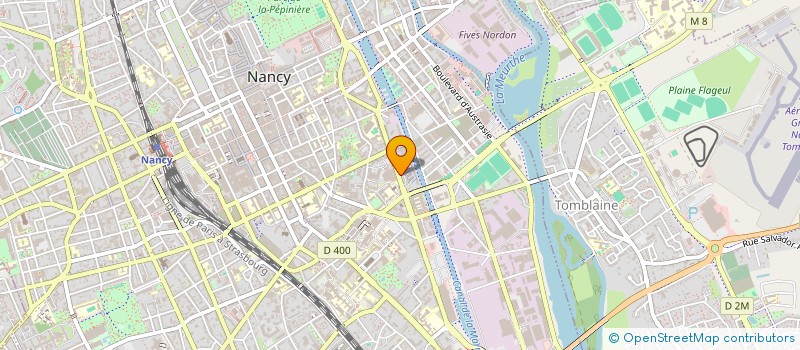 localisation de l'entreprise MONSIEUR ANTOINE OUDIN  NANCY