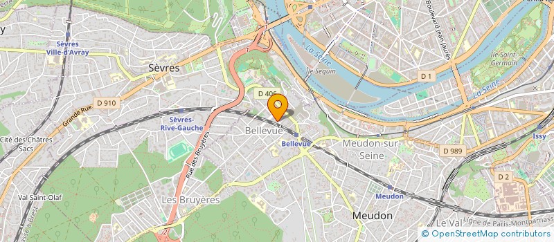 localisation de l'entreprise MONSIEUR ANTOINE OUZOUNIAN  MEUDON