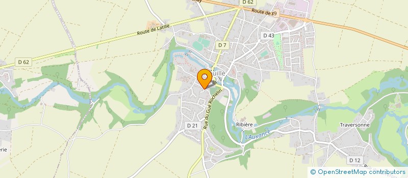 localisation de l'entreprise MONSIEUR ANTOINE PAILLARD  VOUILLE