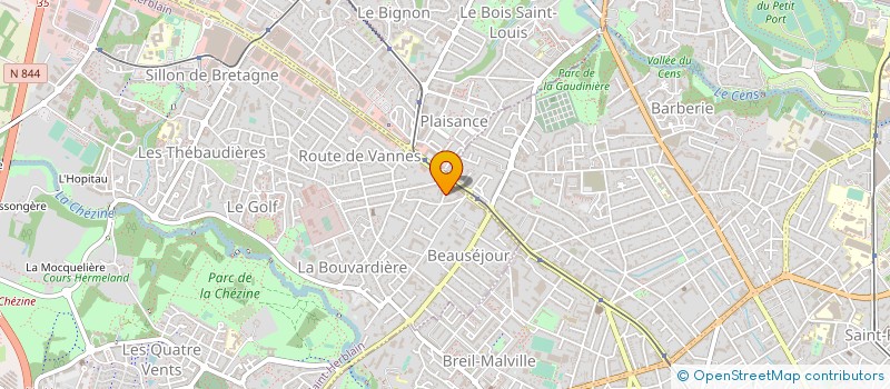 localisation de l'entreprise MONSIEUR ANTOINE PAILLARD à SAINT-HERBLAIN