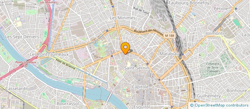 localisation de l'entreprise MONSIEUR ANTOINE PALMER à TOULOUSE