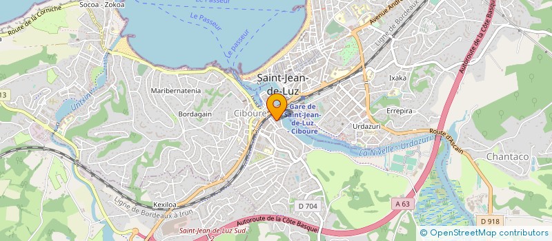 localisation de l'entreprise MONSIEUR ANTOINE PANCHER  CIBOURE