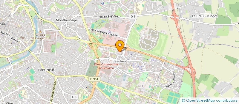 localisation de l'entreprise MONSIEUR ANTOINE PARMENTIER  POITIERS