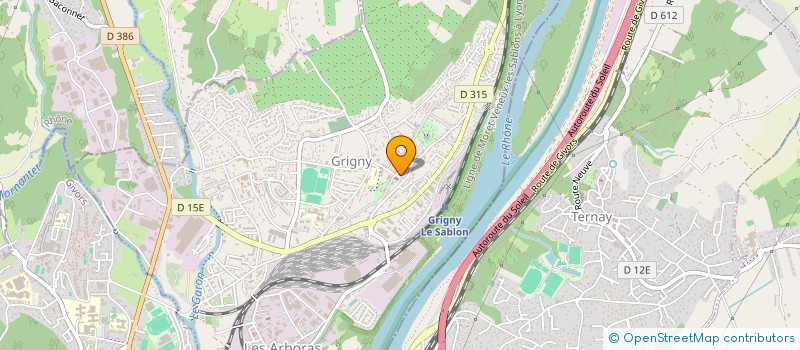 localisation de l'entreprise MONSIEUR ANTOINE PARODI  GRIGNY