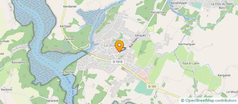 localisation de l'entreprise MONSIEUR ANTOINE PARSY à LE BONO