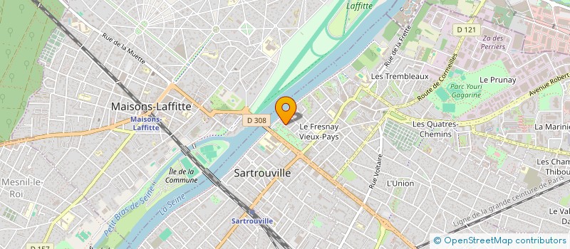 localisation de l'entreprise MONSIEUR ANTOINE PASCAL à SARTROUVILLE