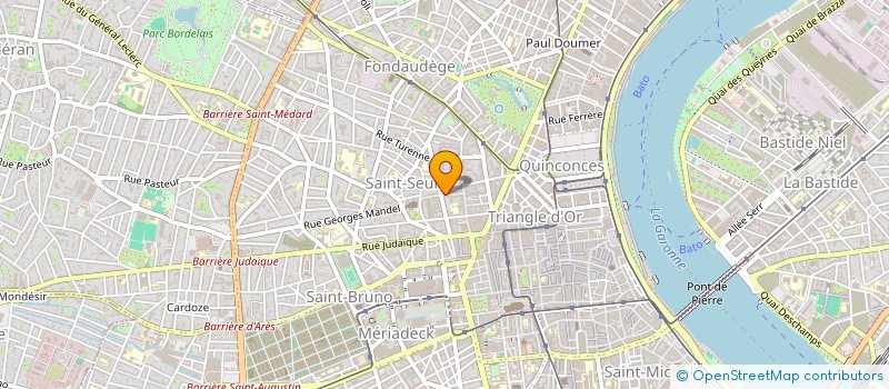 localisation de l'entreprise MONSIEUR ANTOINE PASCO  MERIGNAC