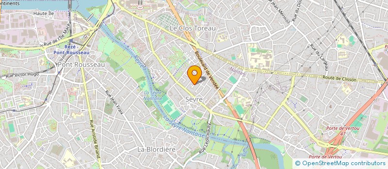 localisation de l'entreprise MONSIEUR ANTOINE PASDELOUP  NANTES