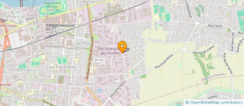 localisation de l'entreprise MONSIEUR ANTOINE PASQUAL  DECINES-CHARPIEU