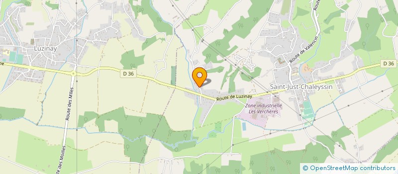 localisation de l'entreprise MONSIEUR ANTOINE PASTOR  SAINT-JUST-CHALEYSSIN