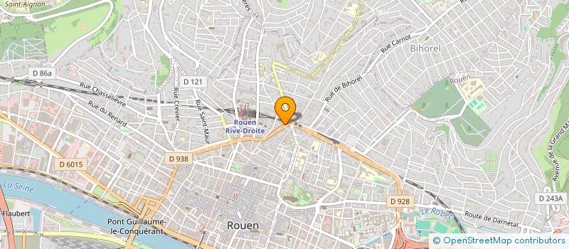 localisation de l'entreprise MONSIEUR ANTOINE PASTOR  ROUEN