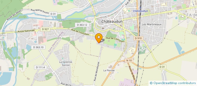 localisation de l'entreprise MONSIEUR ANTOINE PATAULT à CHATEAUDUN