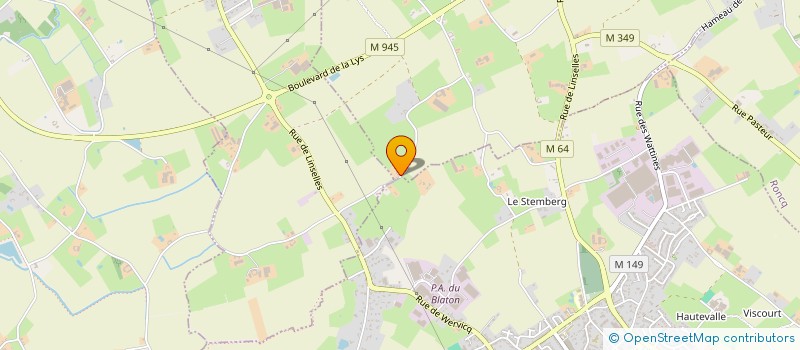 localisation de l'entreprise MONSIEUR ANTOINE PAWLOWSKI  BOUSBECQUE