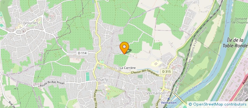 localisation de l'entreprise MONSIEUR ANTOINE PAYET BURIN  VERNAISON