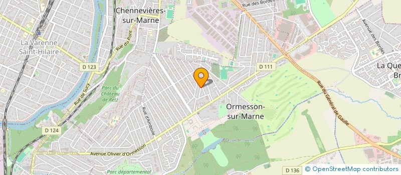 localisation de l'entreprise MONSIEUR ANTOINE PECHARD  ORMESSON-SUR-MARNE